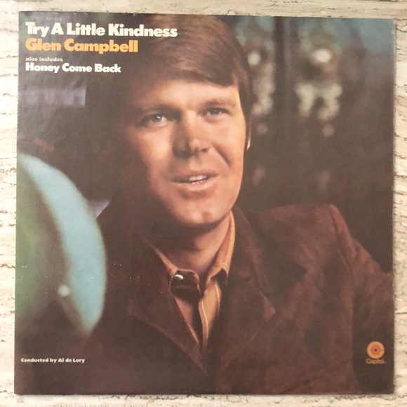 Glen Campbell Try A Little Kindness Vinyl Lp - Picture 8 of 10